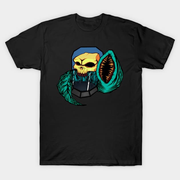 skull worm T-Shirt by ariverrr